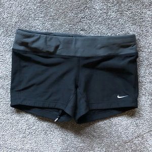 Nike Dri-fit black running shorts